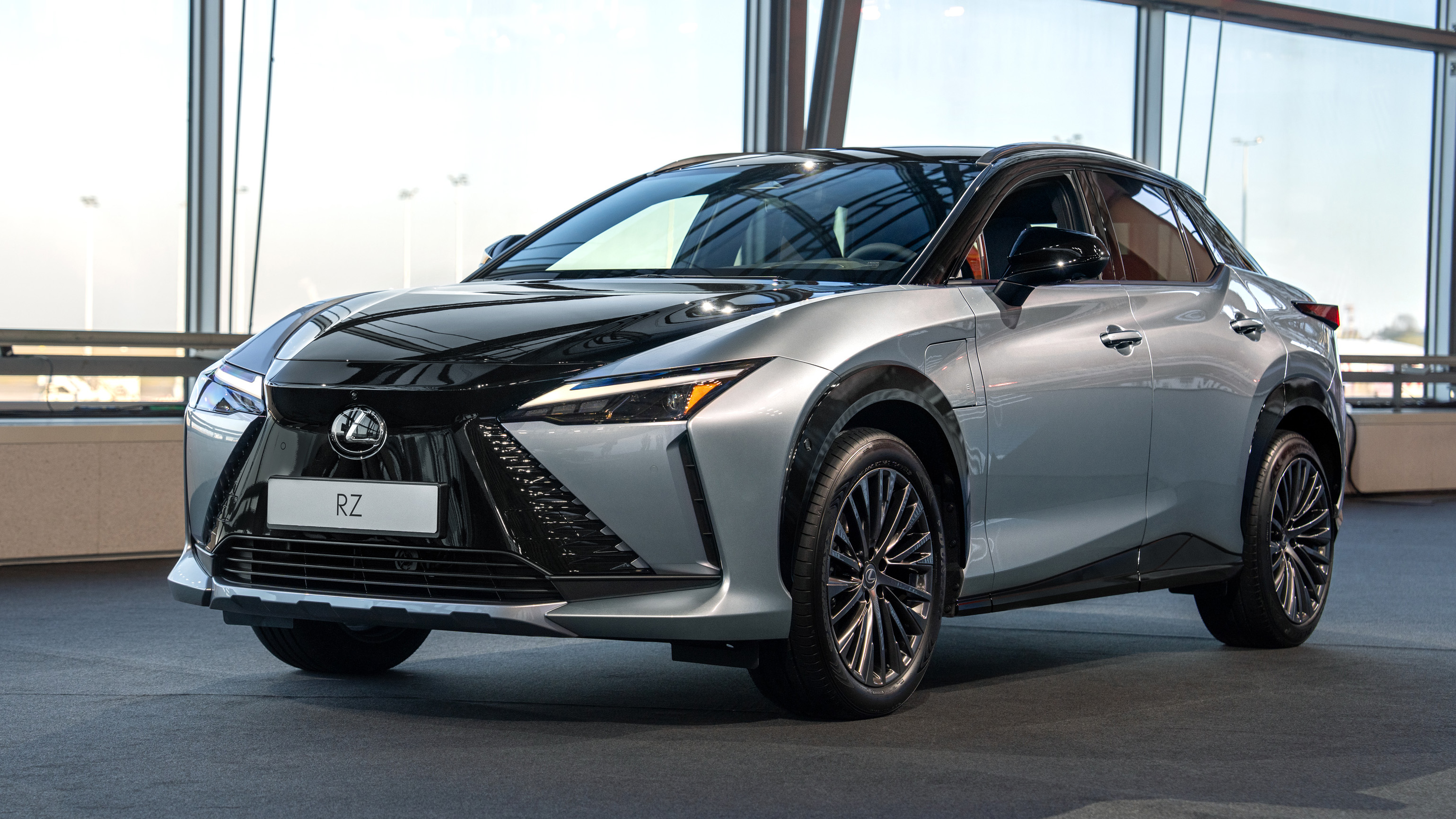 The electric 402bhp Lexus RZ is here with steer-by-wire and fake